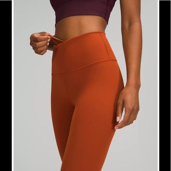 lululemon athletica Orange Leggings - Picture 5 of 6